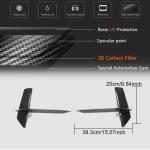 Audi RS7 C8 2019-2022 Front Bumper Vents Dry Carbon Fiber