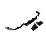 For Nissan 400Z Dry Carbon Fiber Add-on Rear Bumper Diffuser Body Kit