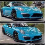 Porsche 911 991 991.2 Carrera 2012-2015 Front Bumper Lip Carbon Fiber