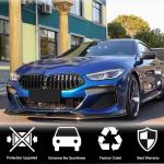 BMW 8 Series G14 G15 G16 840i M Sport M850i 2018-2021 Front Bumper Lip Dry Carbon Fiber