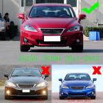 Lexus IS250 IS300 Base Sedan 2011-2013 Front Bumper Lip Carbon Fiber