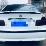 BMW 3 Series E46 M3 Sedan 1999-2005 Rear Trunk Spoiler Carbon Fiber
