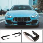Maserati Ghibli Base Sedan 2018-2020 Front Bumper Vents Carbon Fiber