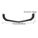 Mercedes Benz SLC Class R172 2016-2020 Front Bumper Lip Carbon Fiber