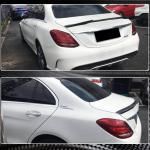 Mercedes Benz C Class W205 2015-2021 Rear Trunk Spoiler Carbon Fiber