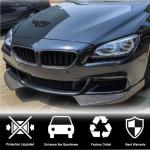 BMW 6 Series F06 F12 F13 640i 650i M Sport 2013-2018 Front Bumper Splitters Carbon Fiber