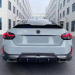 BMW 2 Series G42 220i 230i Coupe 22-23 Rear Trunk Spoiler Glossy Black ABS