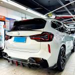 BMW X3 G01 M40i Sport Utility 2022+ Rear Bumper Diffuser Carbon Fiber