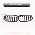 BMW 6 Series GT G32 LCI 2021-2023 Front Grille Dry Carbon Fiber