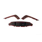2018–2021 Kia Stinger 3-Piece Rear Diffuser Lip Kit Carbon Fiber/FRP