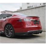 Tesla Model S 2012-2015 Rear Bumper Diffuser Carbon Fiber