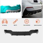 BMW 4 Series G22 G23 420i 430i M Sport M440i 2020+ Rear Bumper Diffuser Dry Carbon Fiber