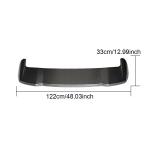 BMW X3 G01 Rear Roof Spoiler 2018–2019 Carbon Fiber / ABS
