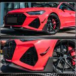 Audi RS7 C8 Sportback 2019-2020 Front Bumper Vents Dry Carbon Fiber