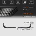 Mercedes Benz SLC Class R172 Base Convertible 2016-2020 Fog Light Vents Carbon Fiber