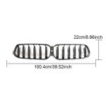 BMW 6 Series GT G32 LCI 2021-2023 Front Grille Dry Carbon Fiber