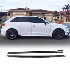 Carbon Fiber Side Skirts for Audi A3 S-Line S3 Hatchback 2014-2019