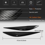 Carbon Fiber Headlight Eyebrows for BMW 3 Series F30 2012-2018