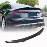 Audi A5 S Line / S5 B9 Sportback Rear Trunk Spoiler Carbon Fiber/FRP 2017–2020