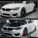 BMW F80 M3 Sedan 4-Door 2014-2020 Side Skirts Carbon Fiber
