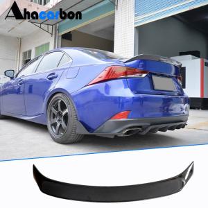 Lexus IS IS250 IS300 IS350 Sedan 2014-2020 Rear Trunk Spoiler Dry Carbon Fiber/FRP