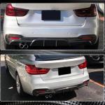 BMW 3 Series F34 M Sport GT 2014-2018 Carbon Fiber Rear Bumper Diffuser Lip