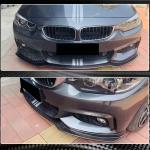 BMW 4 Series F32 F33 F36 M Sport 2014-2019 Front Bumper Lip Carbon Fiber