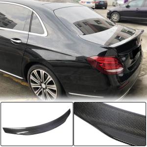 Mercedes Benz E Class W213 2016-2020 Rear Trunk Spoiler Carbon Fiber