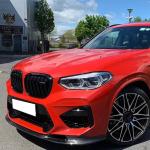 BMW X3 M F97 X4 M F98 Pre-LCI 2019-2021 Front Bumper Lip Carbon Fiber/FRP