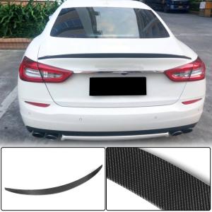 Maserati Quattroporte QP Sedan 2013-2019 Rear Trunk Spoiler Carbon Fiber