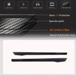 Tesla Model X 2016-2021 Interior Decoration Center Console Trims 12pcs Dry Carbon Fiber