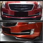 Cadillac ATS Base 2013-2019 Front Bumper Lip Carbon Fiber