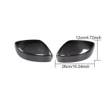 Infiniti G37 G25 G35 Mirror Covers Add-on Style Dry Carbon Fiber