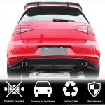 Volkswagen VW Golf 7 MK7 Standard/GTI 2014-2016 Rear Bumper Diffuser Carbon Fiber