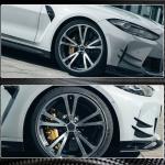 BMW M3 G80/M4 G82 G83 2021+ Front Bumper Fins Dry Carbon Fiber