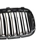 BMW X3 G01 X4 G02 Sport Utility 2018-2021 Front Grille Matte Black ABS