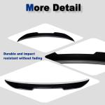 Trunk Spoiler Compatible with 2010-2016 BMW 5 Series F10 and M5 F10 Car Rear Boot Lid Highkick Wing Lip Factory Outlet
