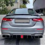 Mercedes Benz W213 E63 (S) AMG 2021-2024 Rear Trunk Spoiler Carbon Fiber