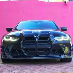 BMW M3 G80/M4 G82 G83 2021+ Front Bumper Lip Dry Carbon Fiber