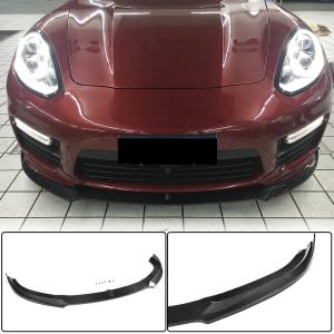 Porsche Panamera 970 GTS Turbo S 2014-2016 Front Bumper Lip Carbon Fiber