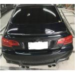 BMW 3 Series E92 M3 Coupe 2006-2013 Rear Trunk Spoiler Carbon Fiber