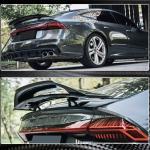 Audi A7 Quattro S7 C8 RS7 Sportback 2019UP Rear Trunk Spoiler Carbon Fiber