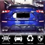 Maserati Ghibli S Q4 2014-2017 Rear Bumper Diffuser Carbon Fiber