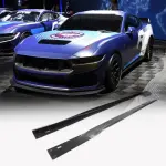 Ford Mustang GT Dark Horse Coupe 2-Door 2024+ Side Skirts Carbon Fiber