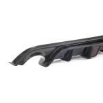 Infiniti Q50 Sedan 2014-2017 Rear Bumper Diffuser With LED Brake Light Carbon Fiber