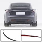Tesla Model 3 2023 Rear Trunk Spoiler Dry Carbon Fiber