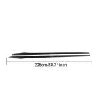 Universal Sedan Car Auto Side Skirts Carbon Fiber/FRP