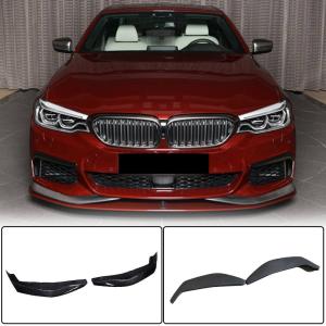 BMW 5 Series G30 G31 M Sport Pre-LCI 2017-2020 Front Bumper Splitters Carbon Fiber