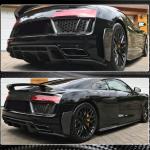 Audi R8 V10 Gen 2 4S 2016-2019 Rear Bumper Splitters Carbon Fiber