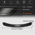 Ford Mustang Coupe 2015-2020 Rear Trunk Spoiler Carbon Fiber